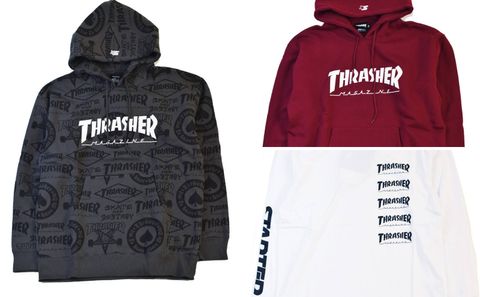 THRASHER×STARTER BLACK LABEL！