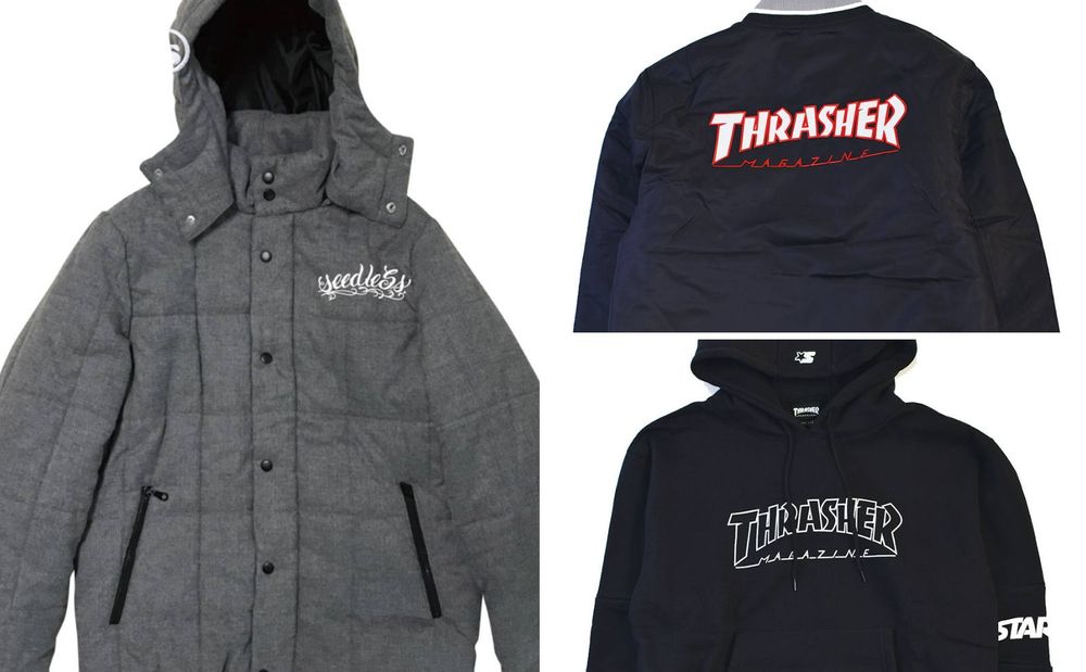 seedleSs,THRASHER 新作入荷!