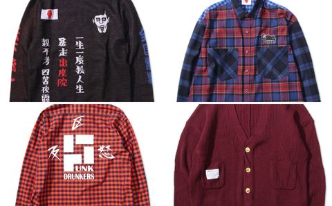 《PUNKDRUNKERS AW先行予約》シャツ・ニット編