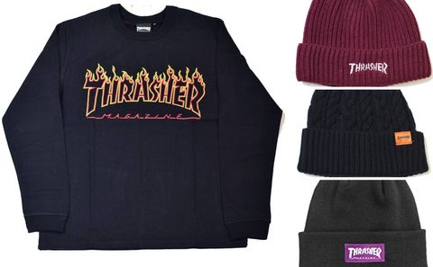 《THRASHER》新作入荷！