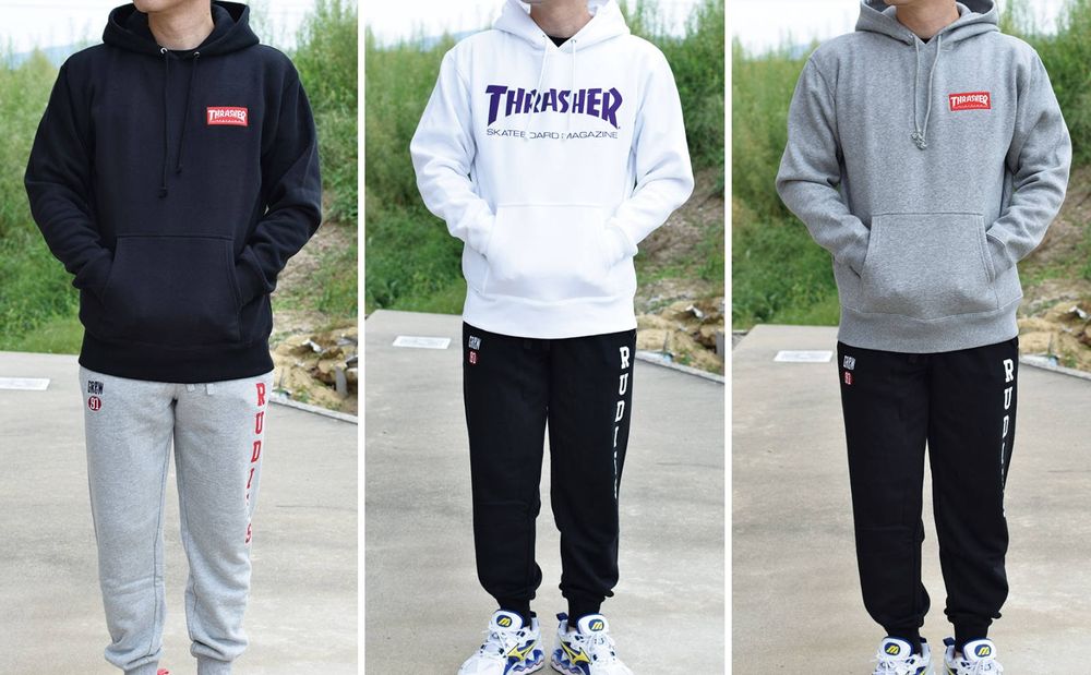 《THRASHER》新作パーカ！