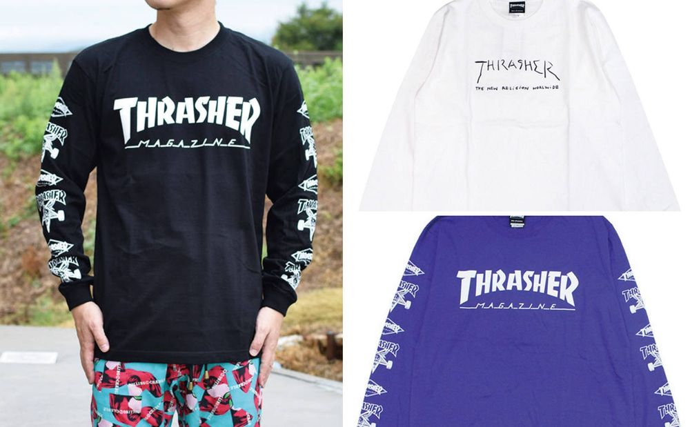 《THRASHER》ロンT入荷！