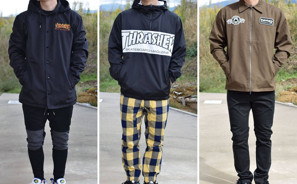 《THRASHER》アウター一挙入荷!