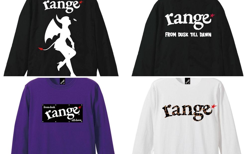 《range》新作入荷!