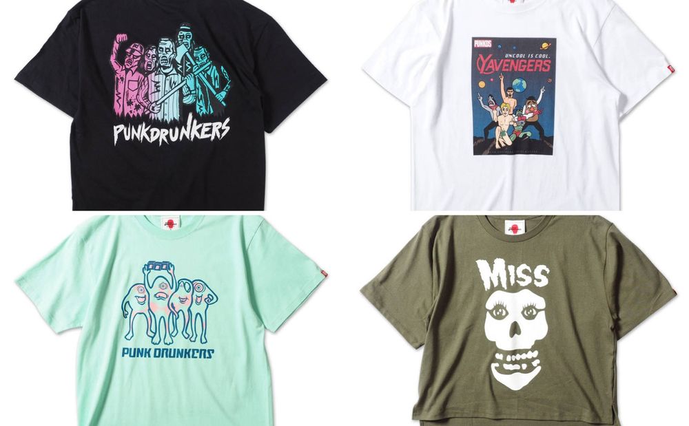 《PUNKDRUNKERS春物先行予約》Tシャツ編