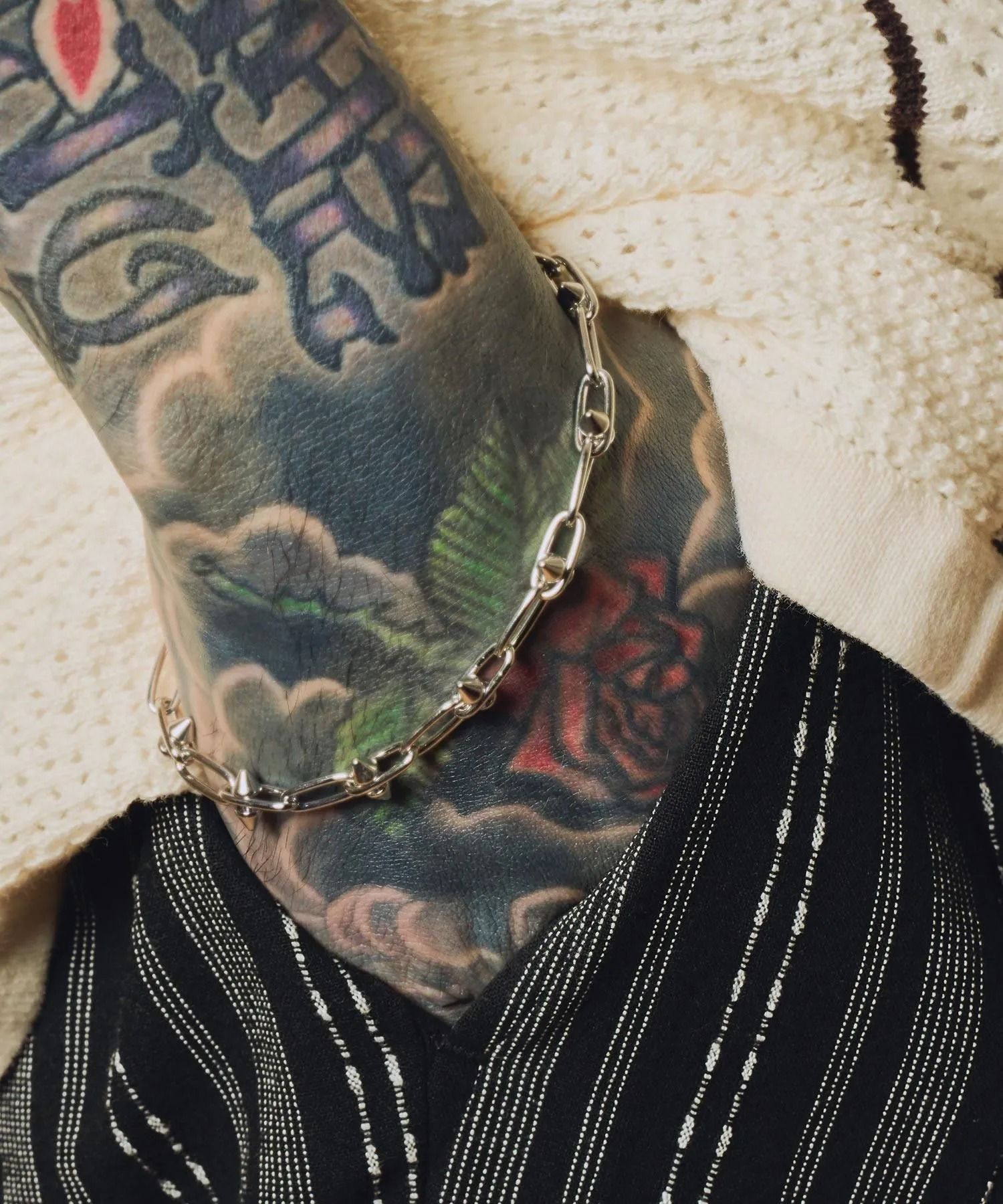 Spike chain bracelet