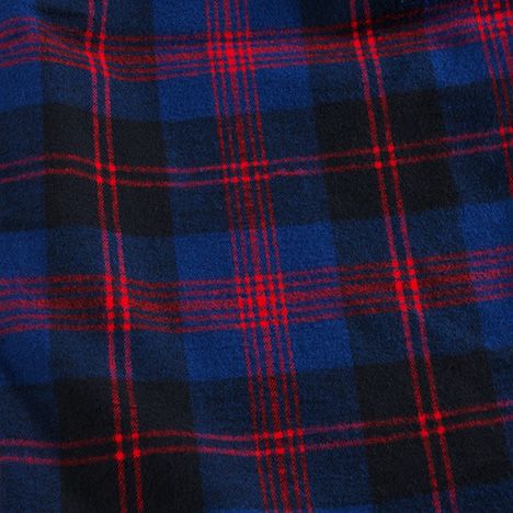 CHECK FLARE-PANTS