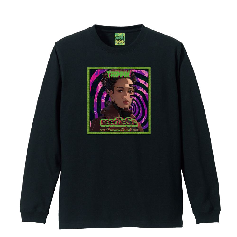 sd trippin' LS tee