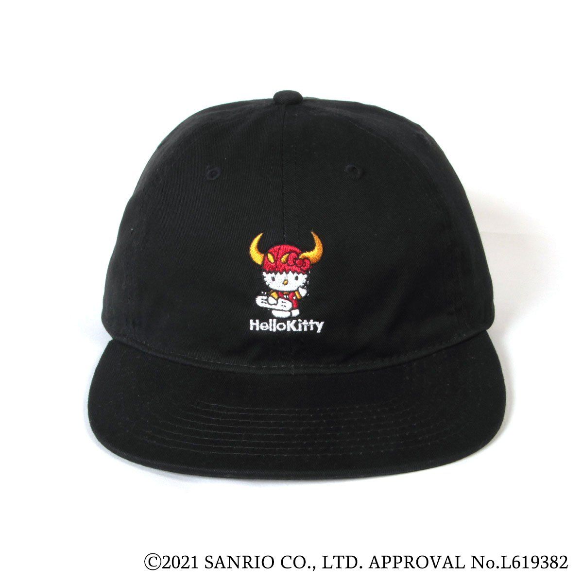 TOYMONSTER KITTY EMBROIDERY SIX-PANEL CAP