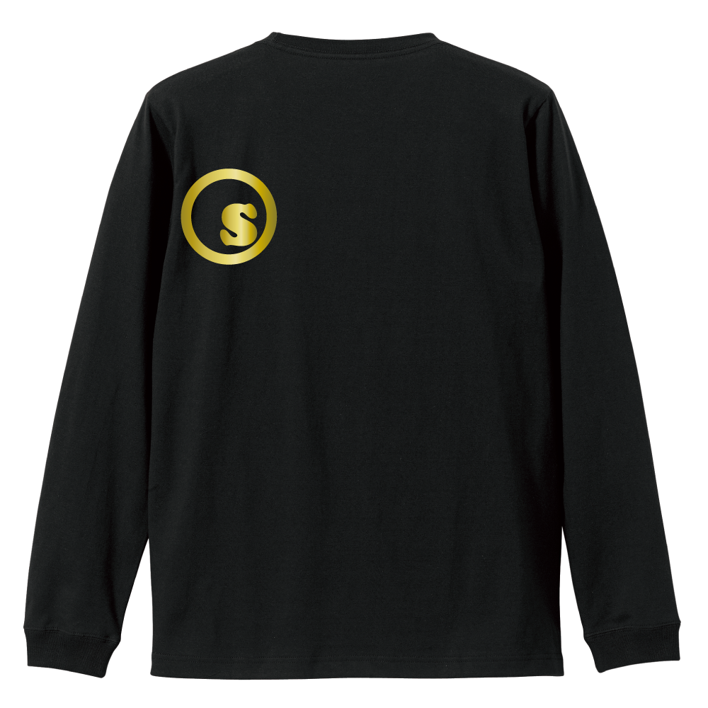 Gold Pattern Coop LS tee