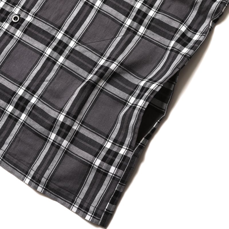 BLACK HEART CHECK-SHIRTS