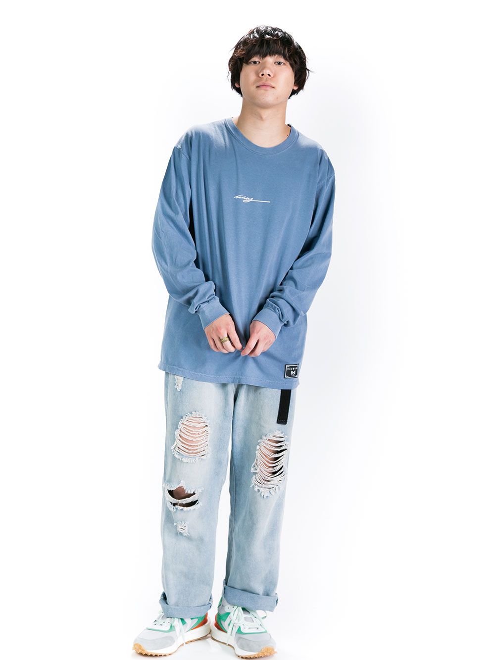 One stroke owl Longsleeve T-shirt