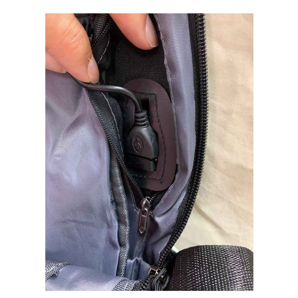 rg chargable USB back pack