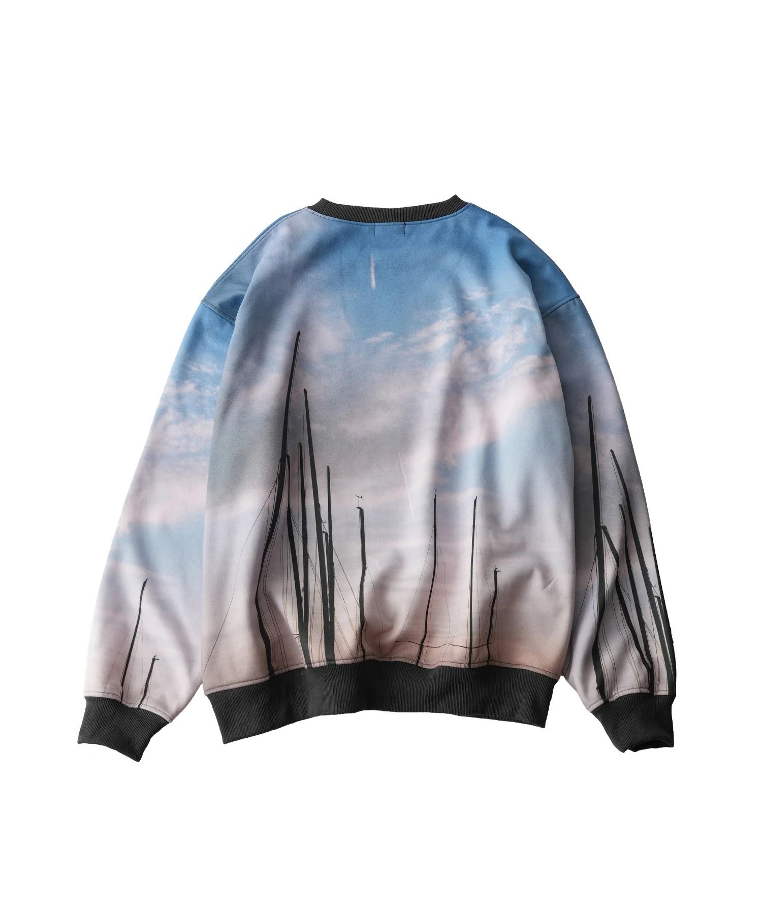 Patterned sweatshirt