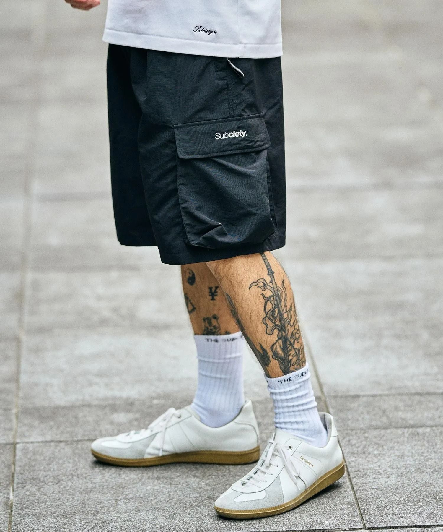 Nylon tech shorts