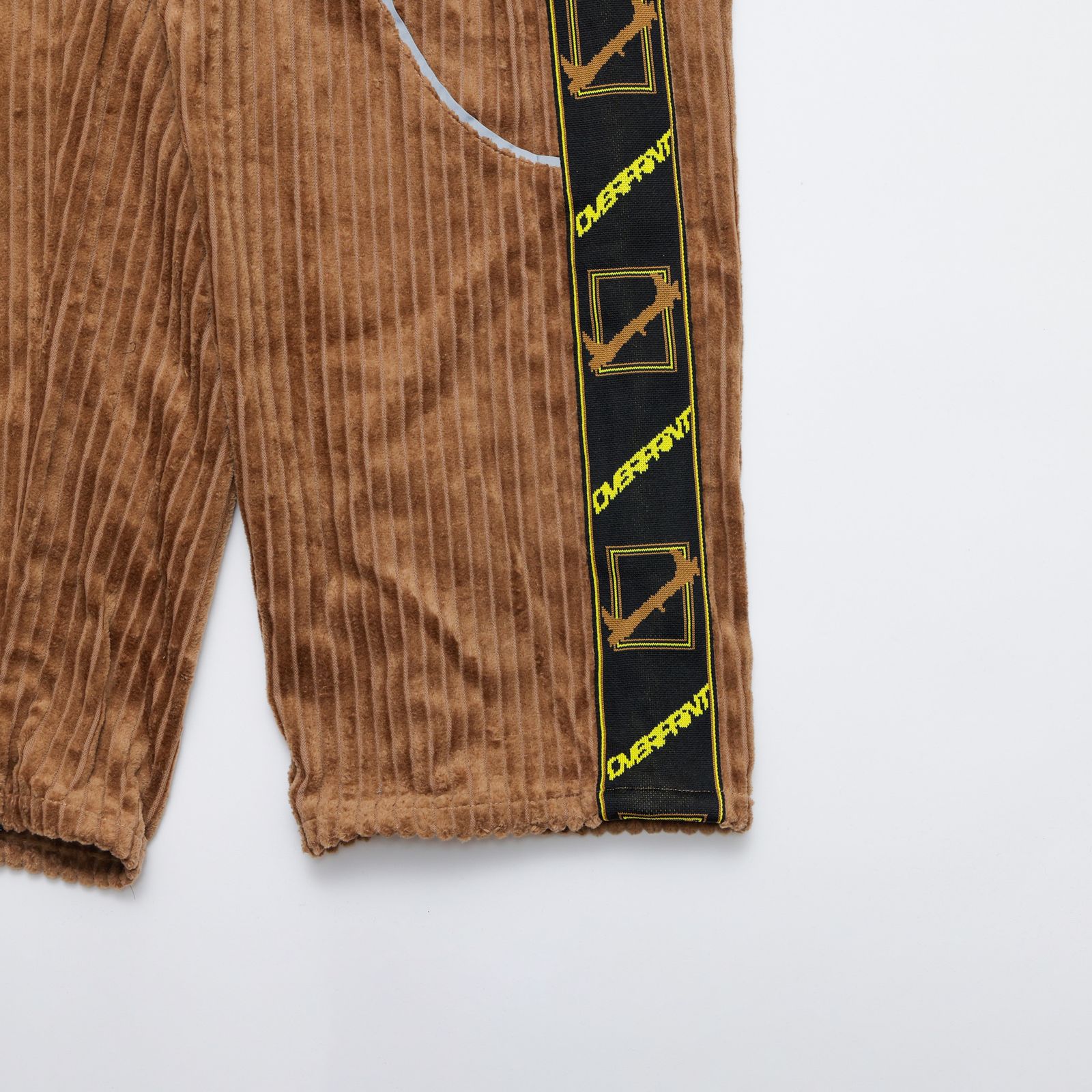 Corduroy jersey pants