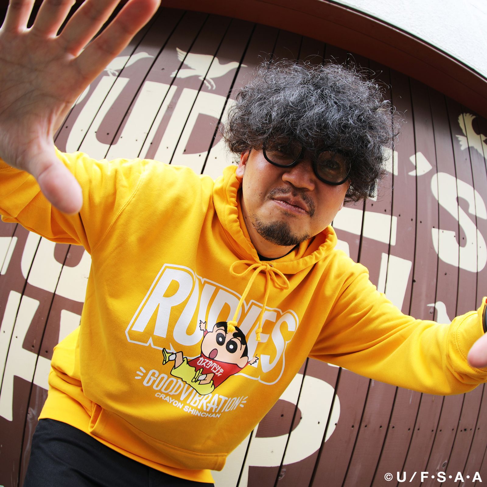 RUDIE'S x CRAYON SHINCHAN DIVE HOOD SWEAT