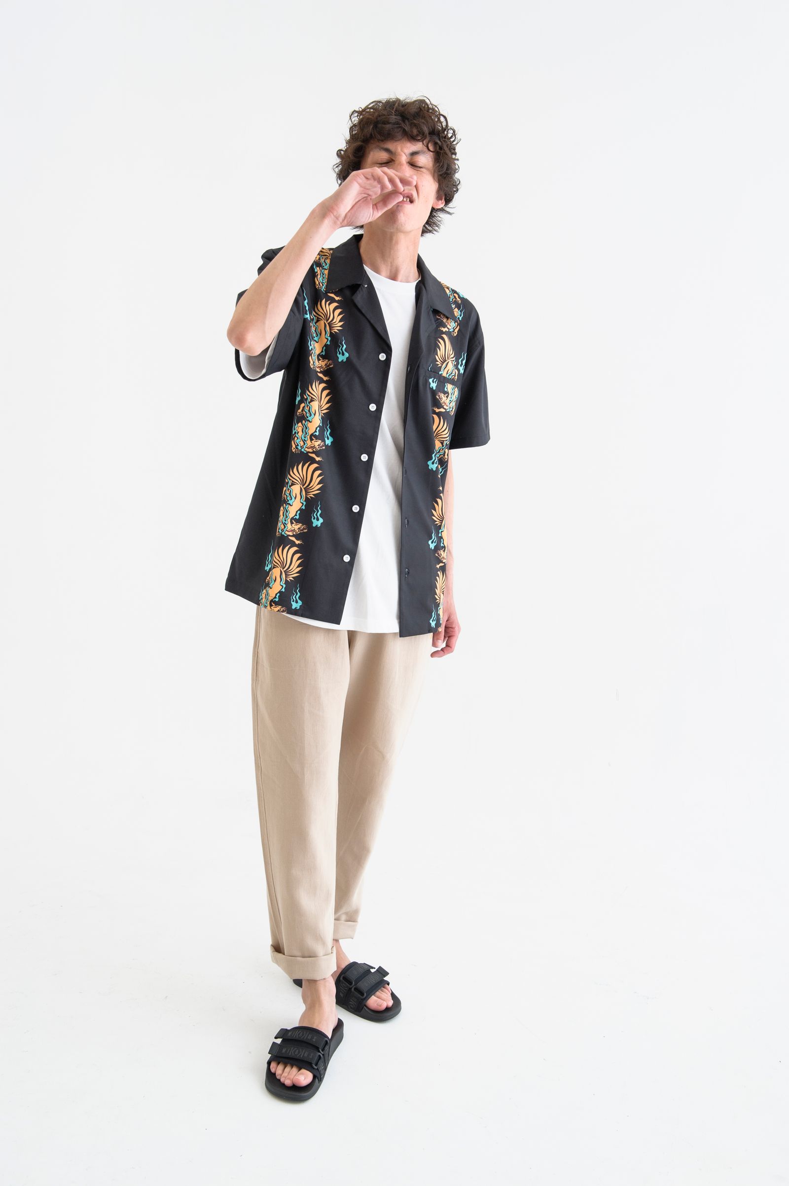 13TALED FOX ALOHA SHIRTS