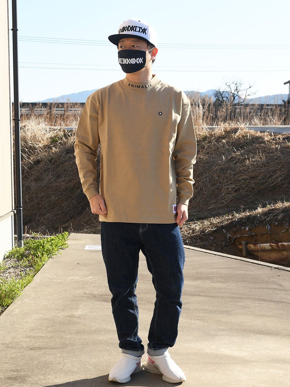 HEAVY Oz. L/S MOCK NECK