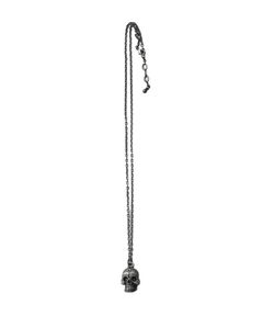 Metal necklace-mexican skull-