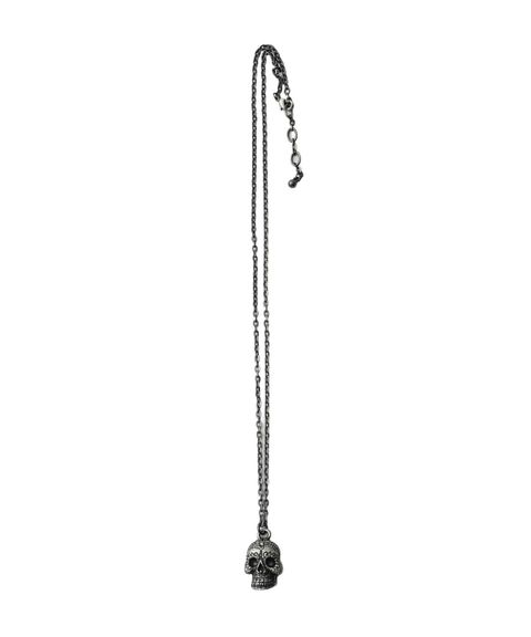 Metal necklace-mexican skull-