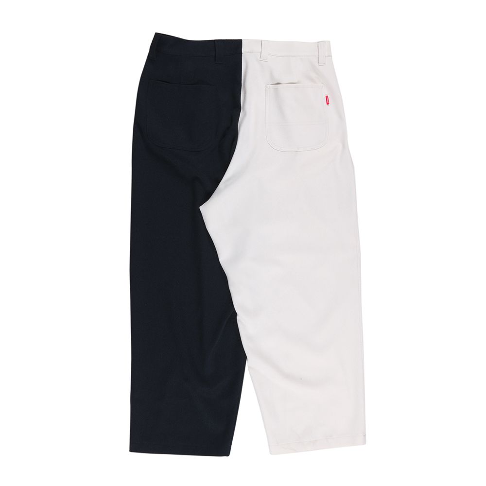 2TONE TUCK PANTS