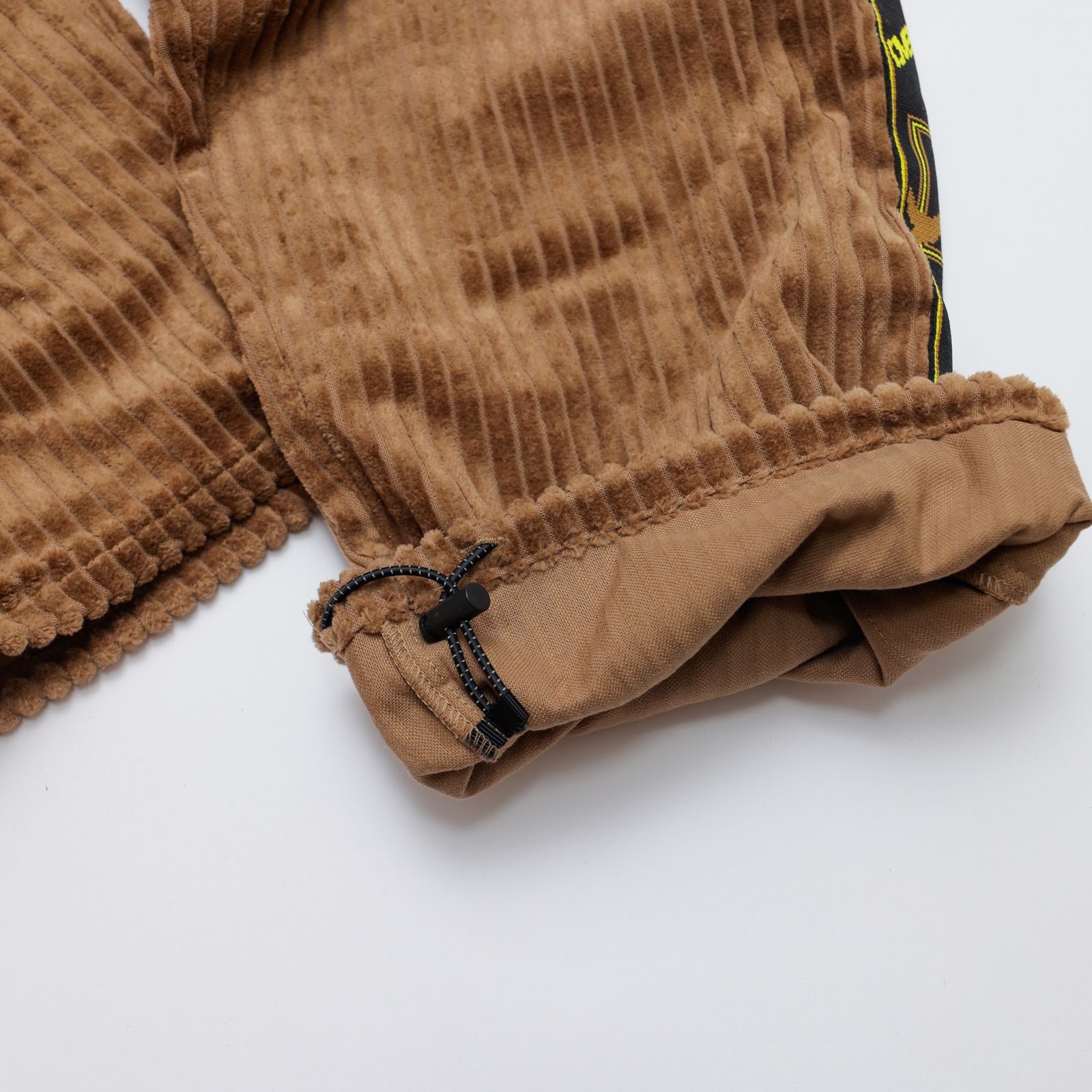 Corduroy jersey pants