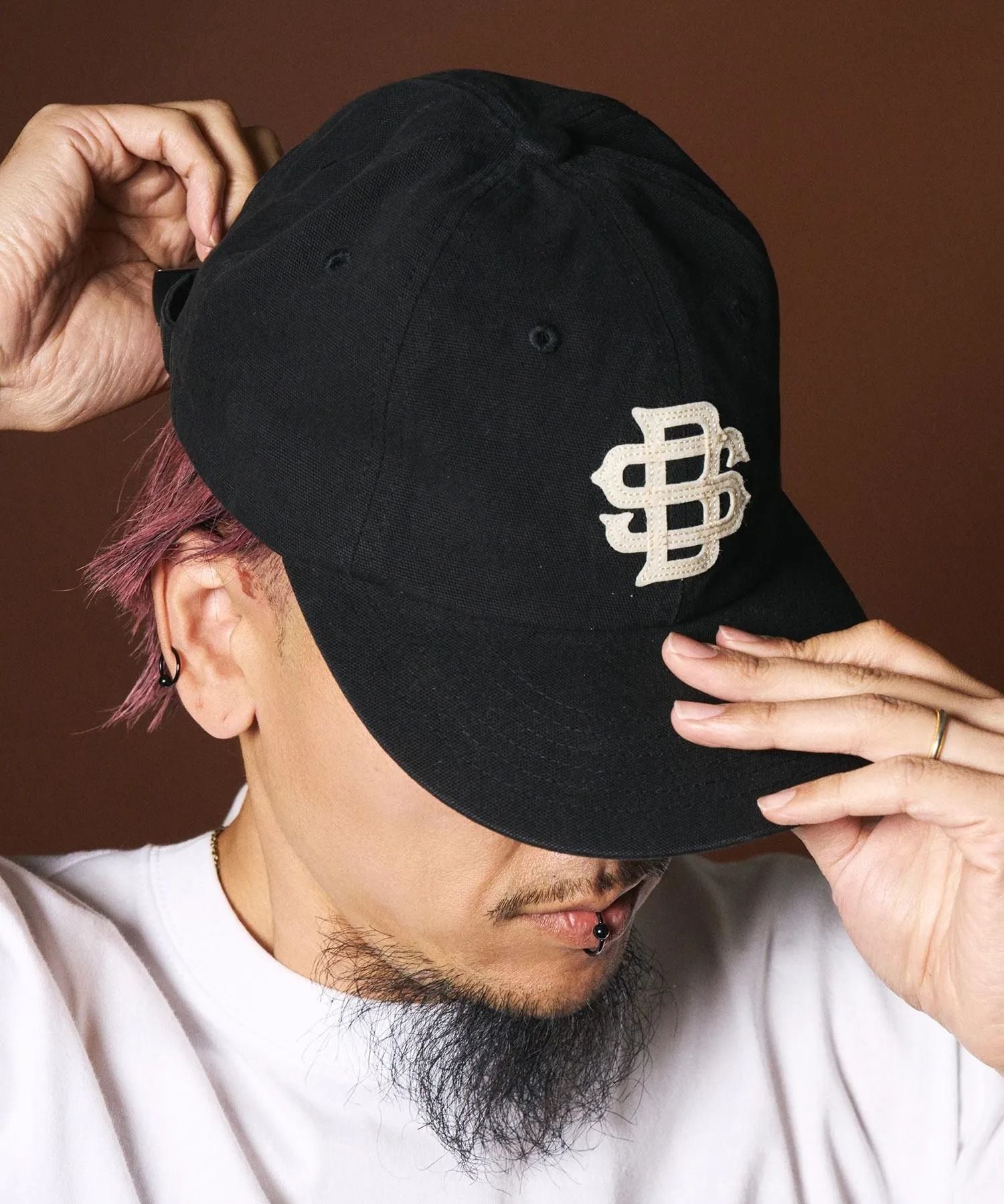 Washed duck low cap