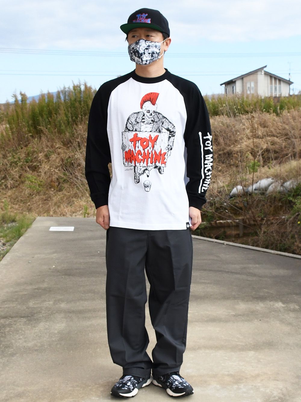 SPIKES -STUDS WORK PANTS