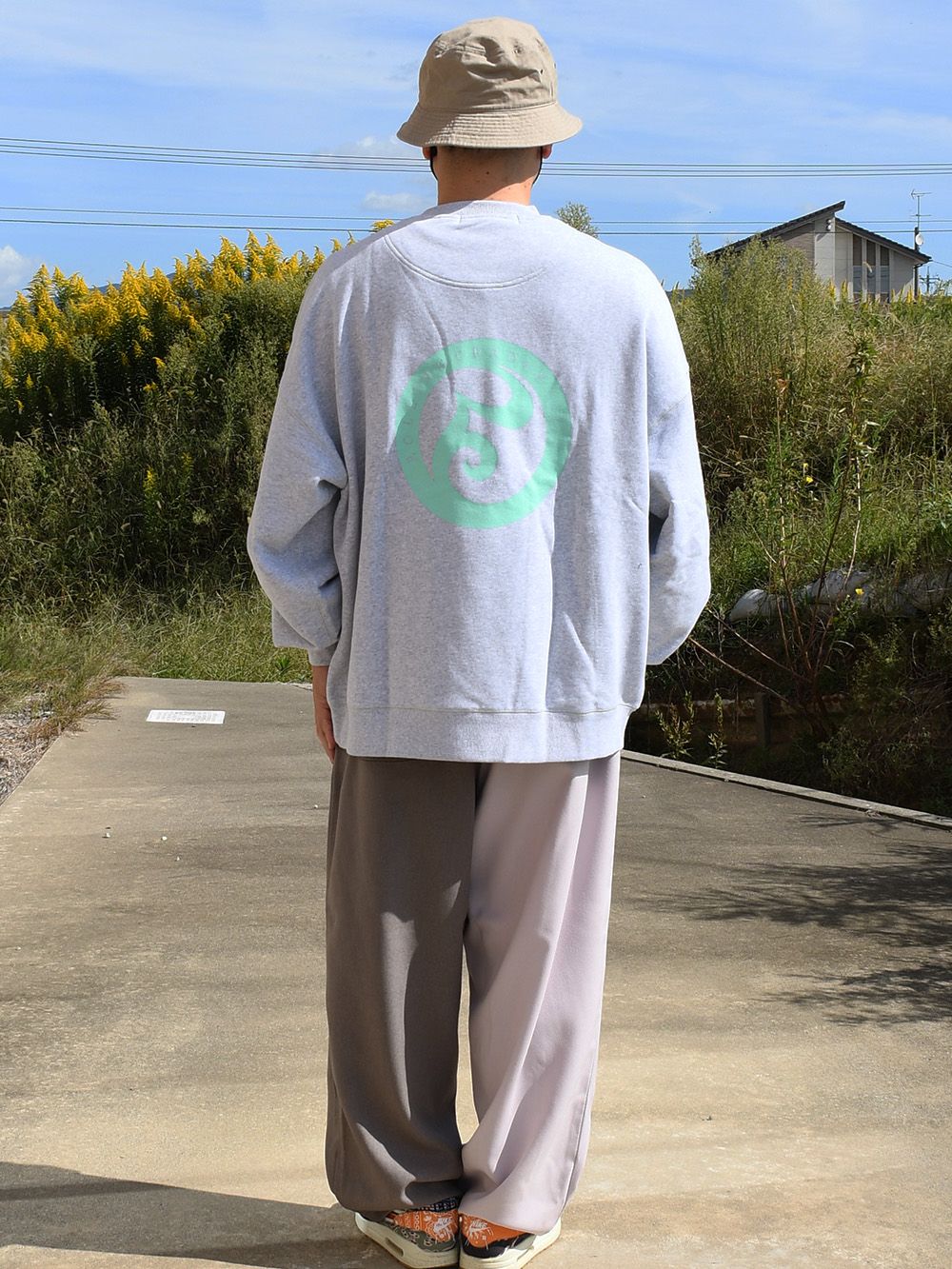 LOGO LOGO CREW-NECK