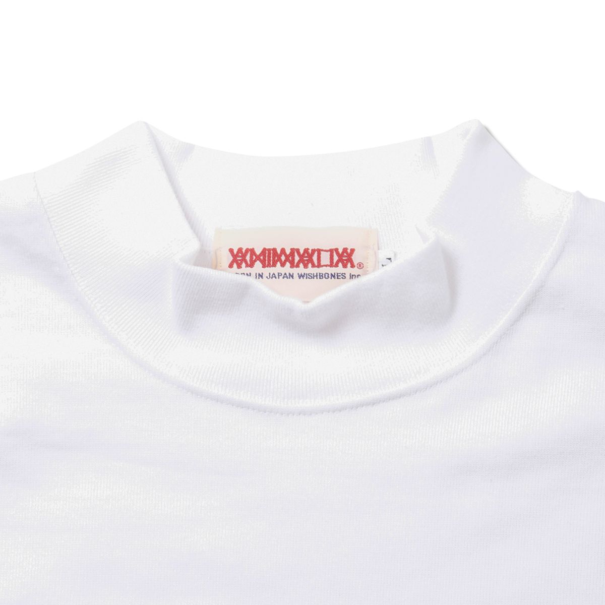 MOCK-NECK Heavy Oz. L/S - Leather Patch