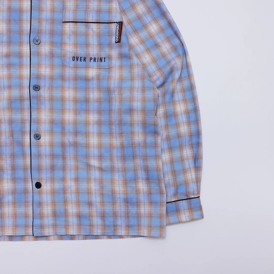 LOUNGE CHECK-SHIRT