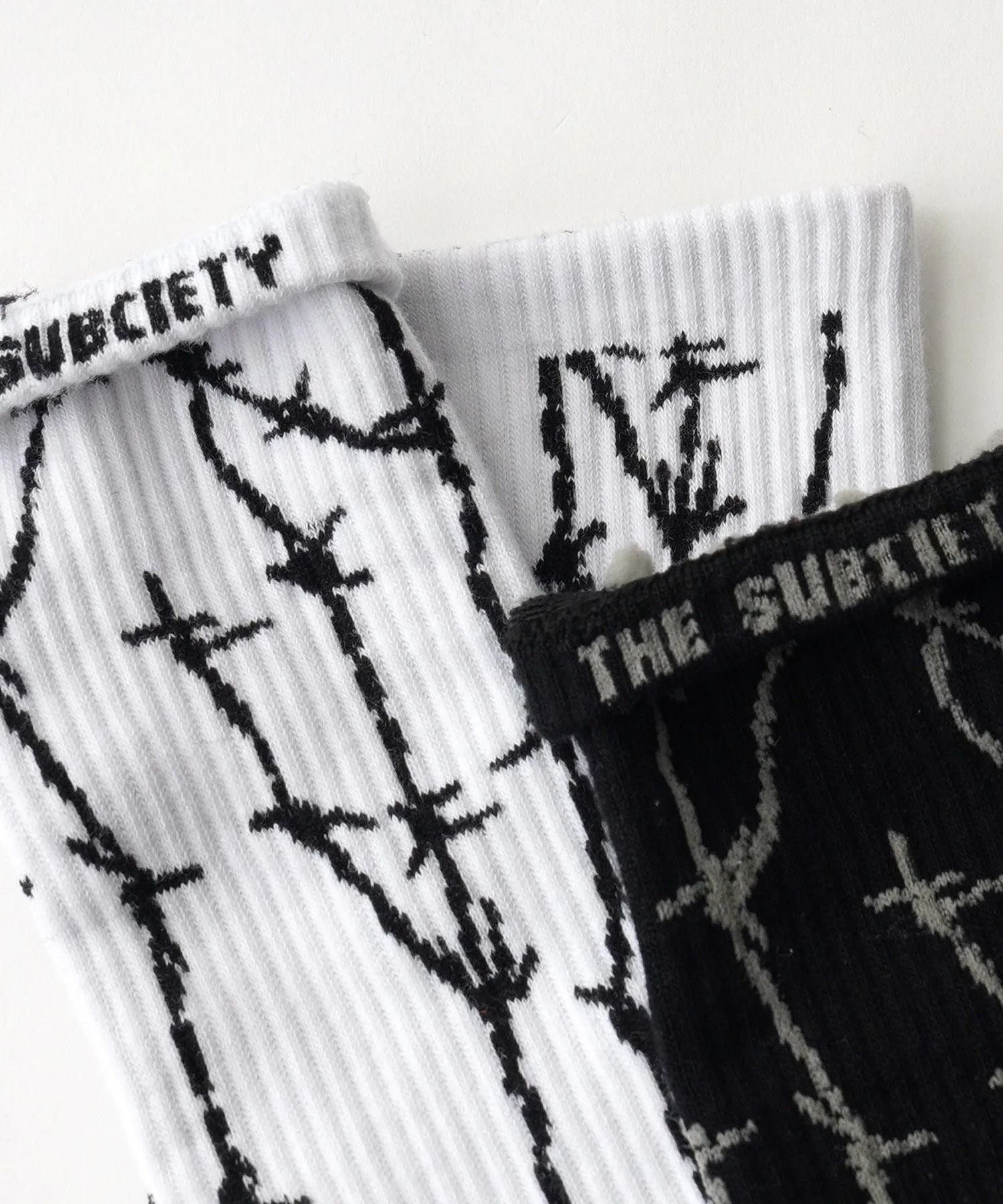 Barbed wire socks