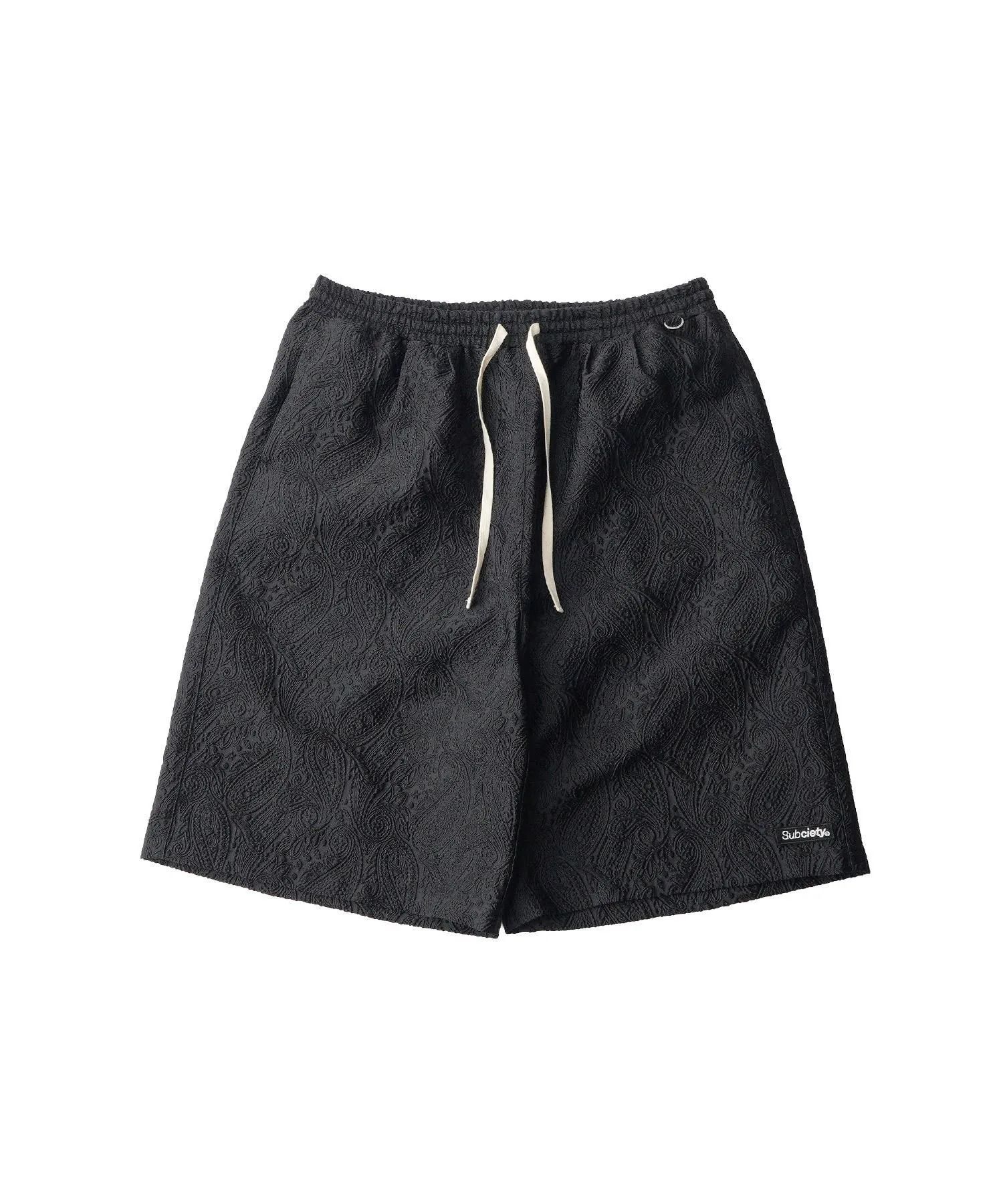 Jacquard paisley shorts