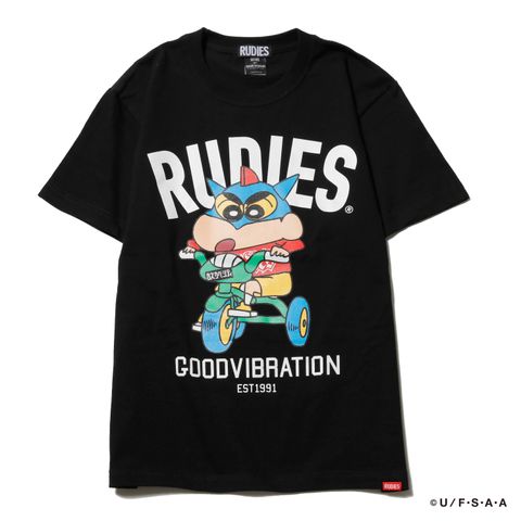 RUDIE'SxCRAYON SHINCHAN TRICYCLE TEE