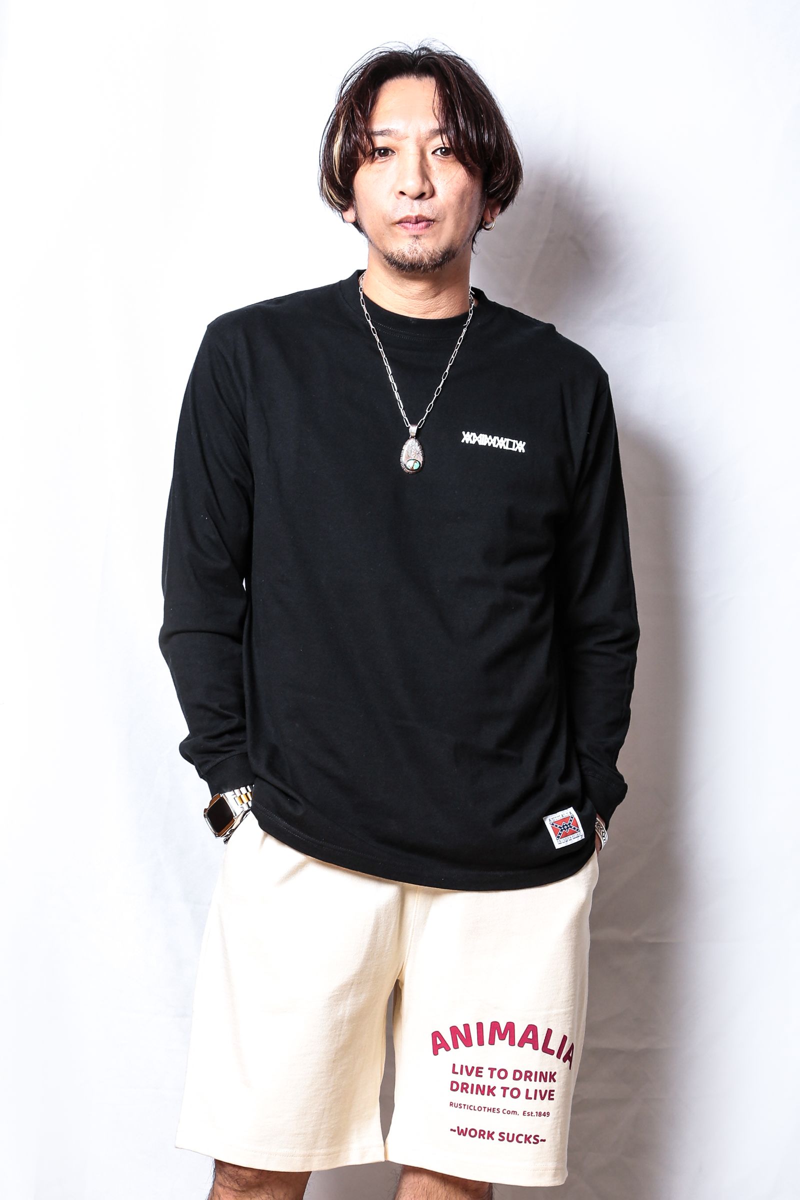 L/S TEE - SUMO WRESTLER