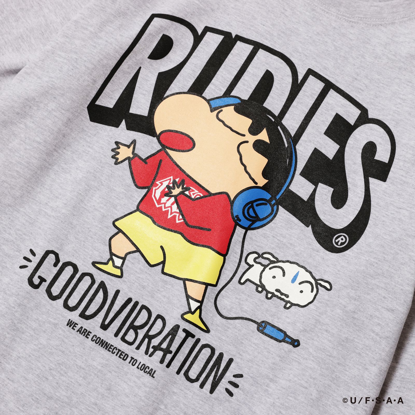 RUDIE'SxCRAYON SHINCHAN HUMMING LSTEE
