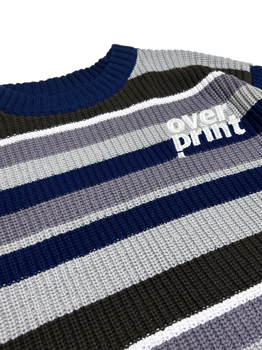 over print - boader cotton knit | DOLL