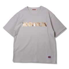 HEAVY S/S TEE-FOIL PRINT LOGO