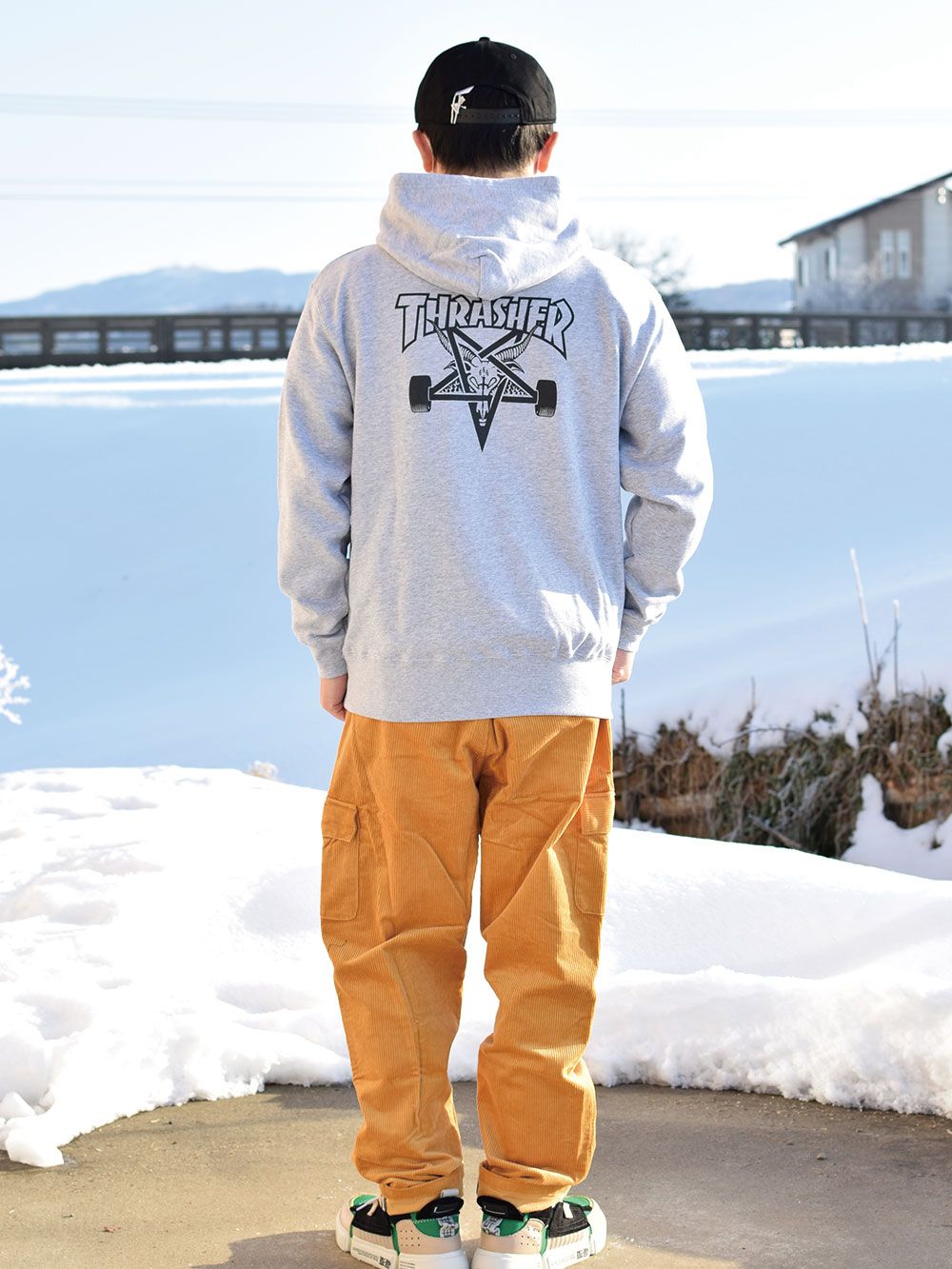 THRASHER × Keith Haring -HOODIE