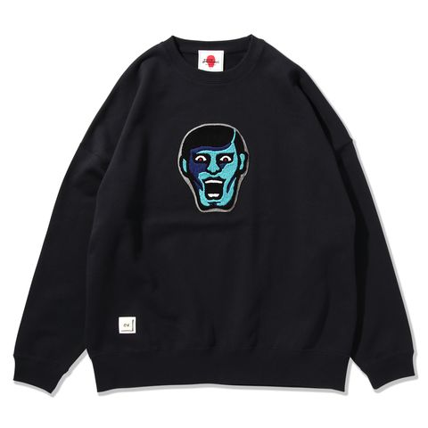 ［PDSxO.K.］あいつ手振り刺繍BIGトレーナー