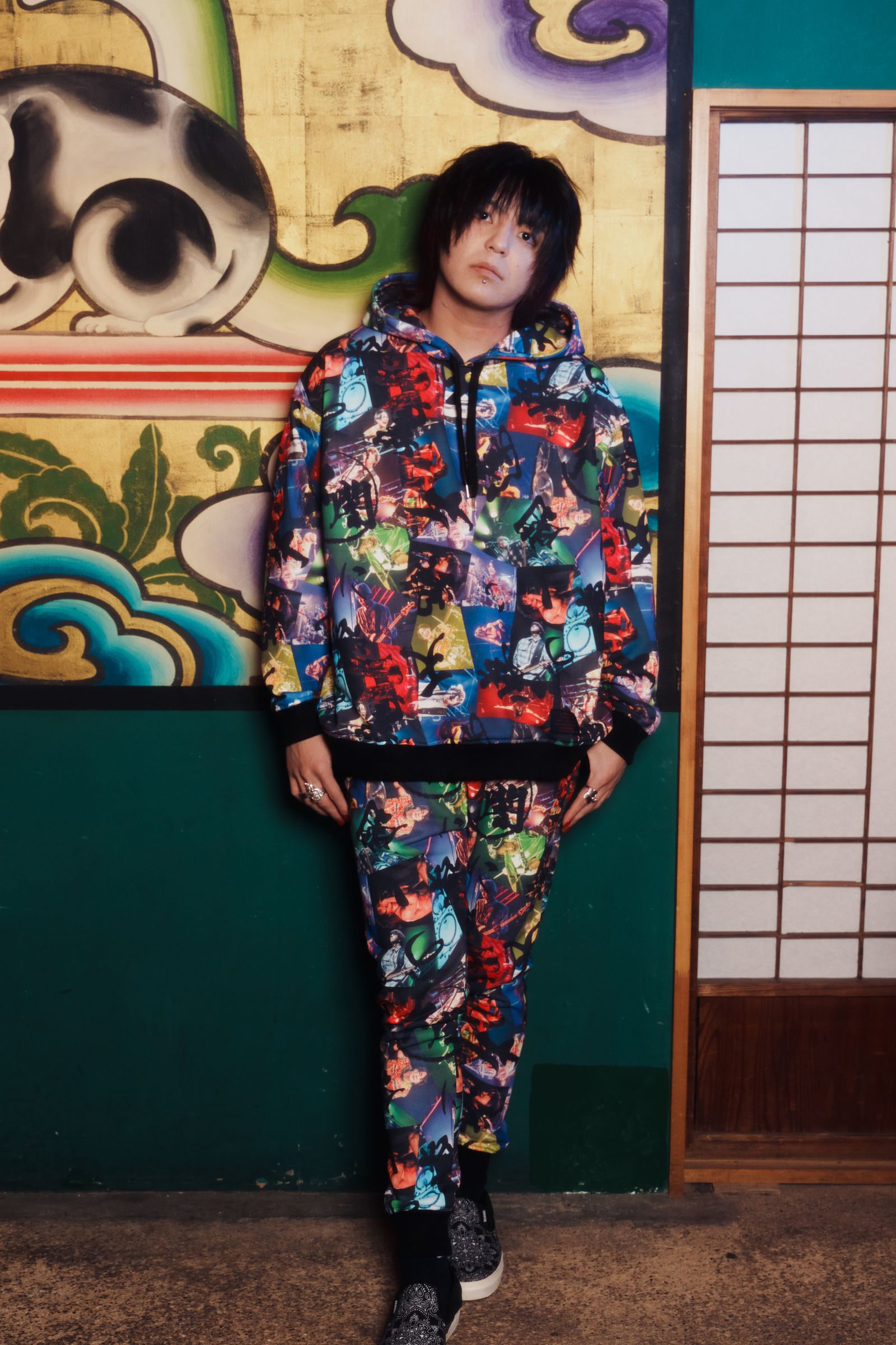 【夕闇に誘いし漆黒の天使達×Zephyren】SWEAT PANTS