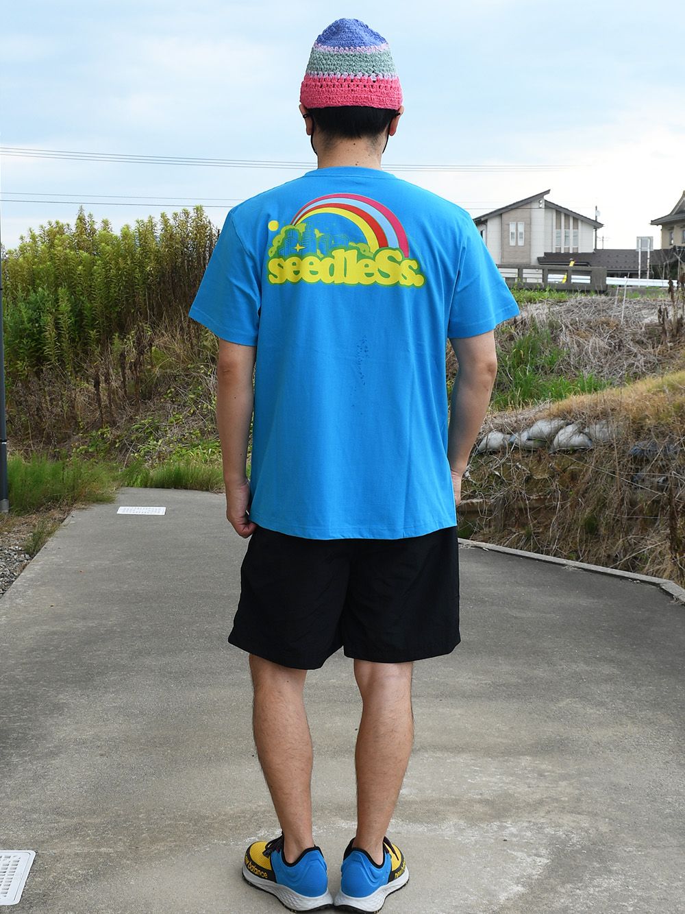 over the rainbow s/s tee