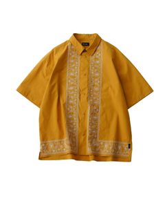 Embroidery bandanna shirt