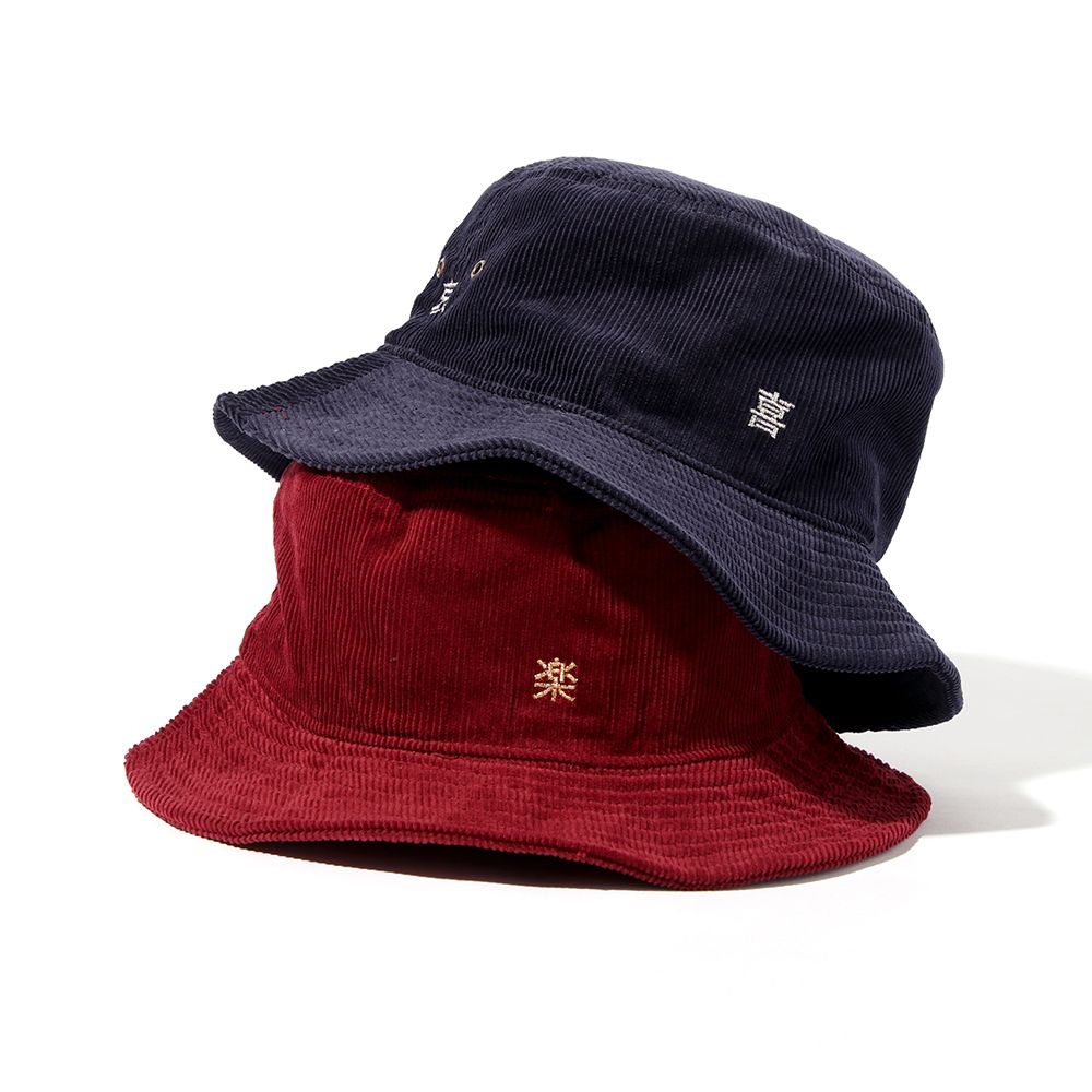 喜怒哀楽コーデュロイHAT