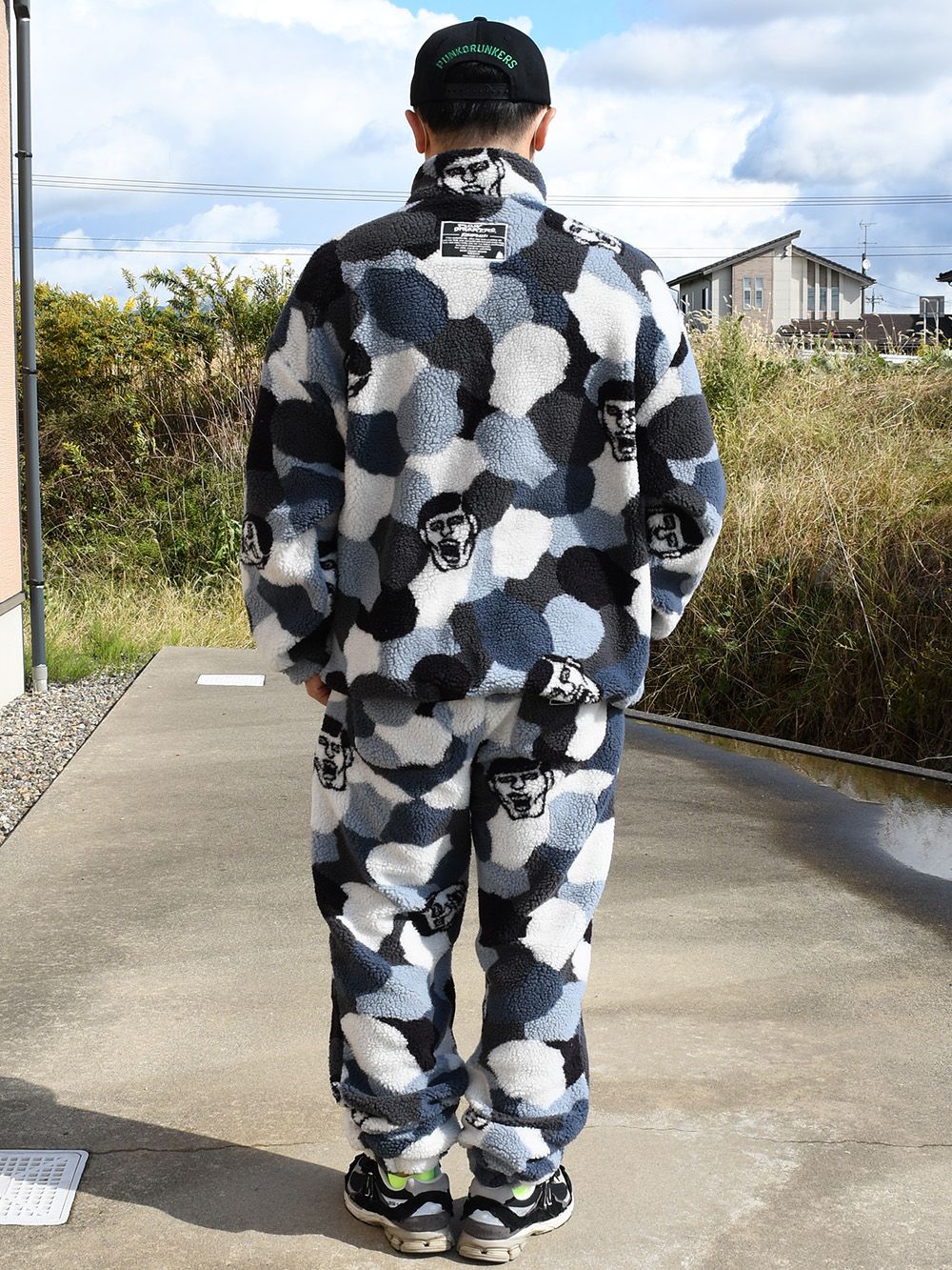 あいつ迷彩ボアフリースJKT