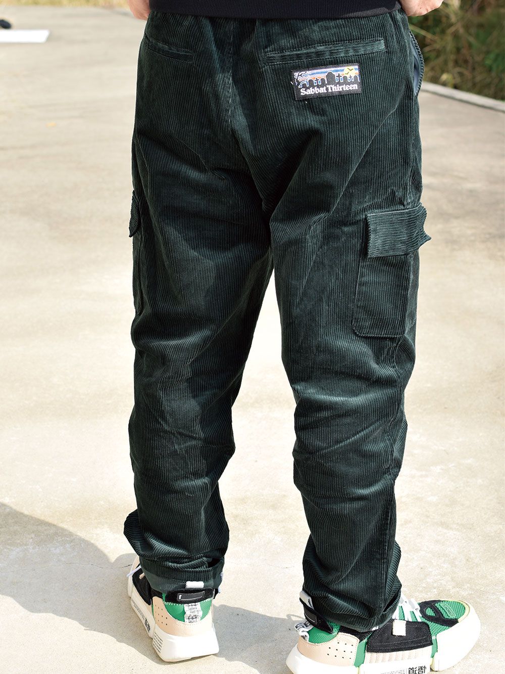 GHOST CORDUROY CARGO-PANTS