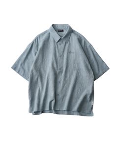 Flower jacquard shirt