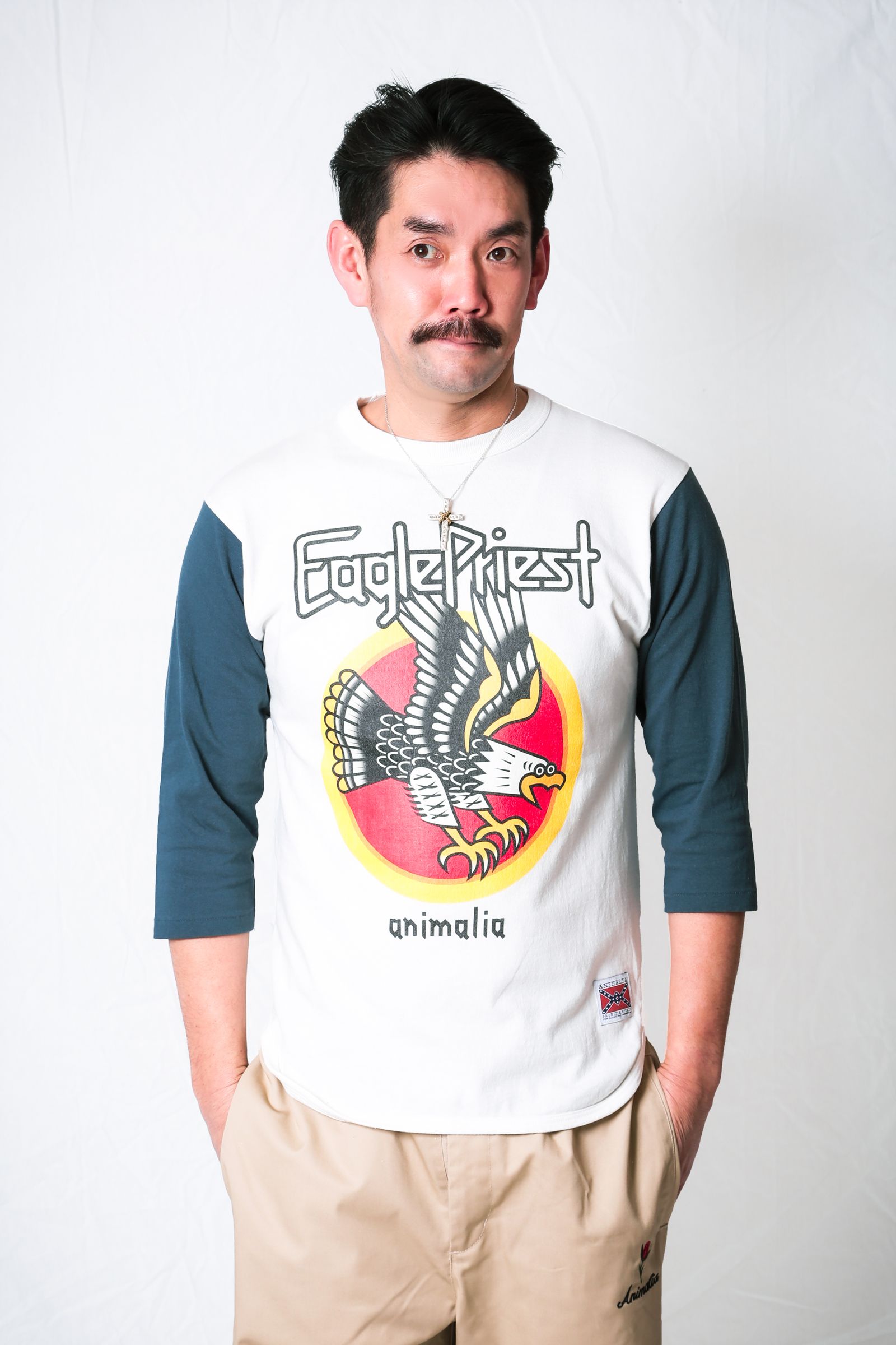 EAGLE PRIEST 3/4 sleeve