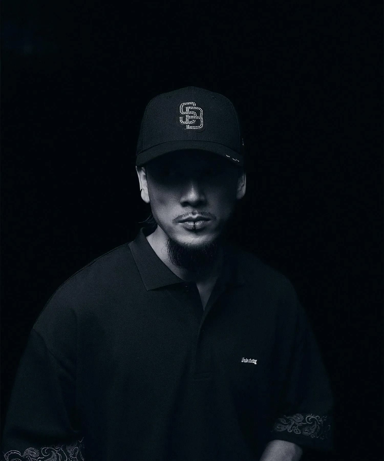 Rhinestone cap